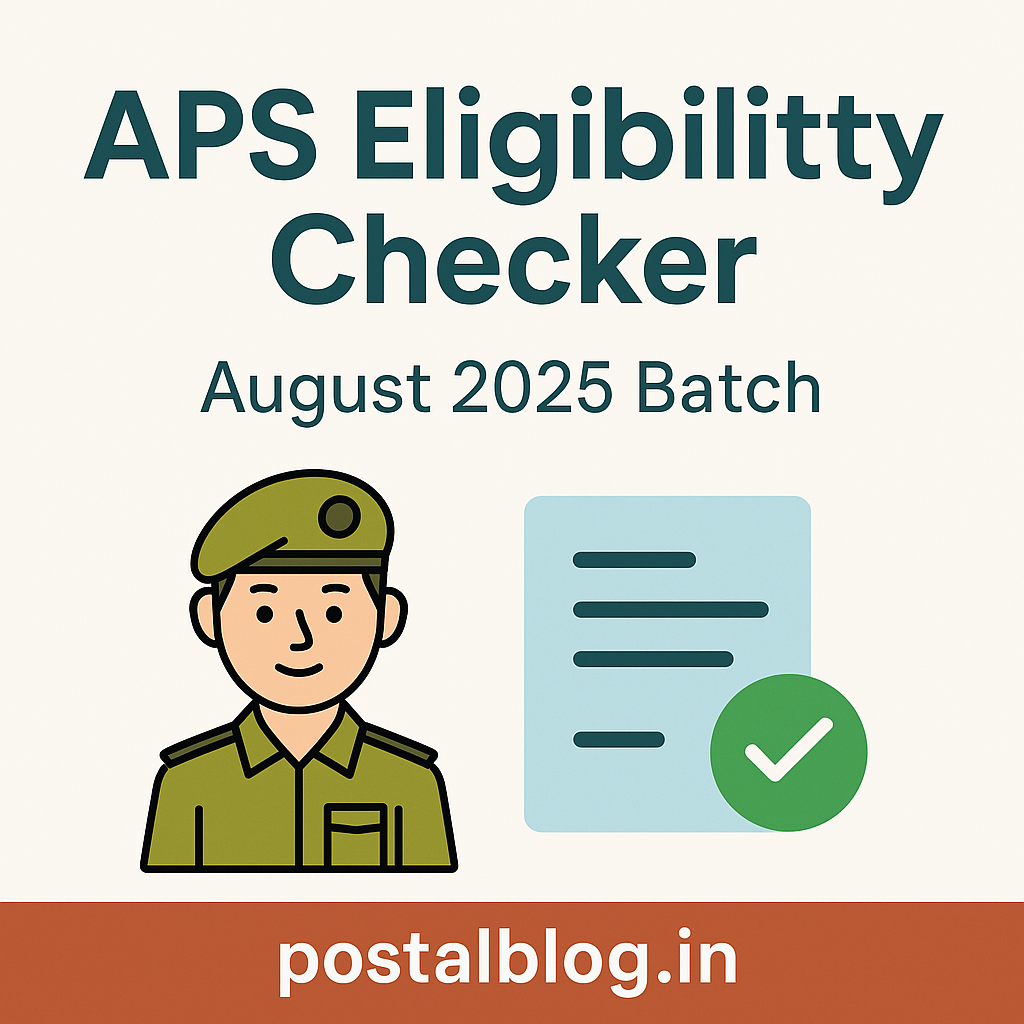 APS Eligibility Checker