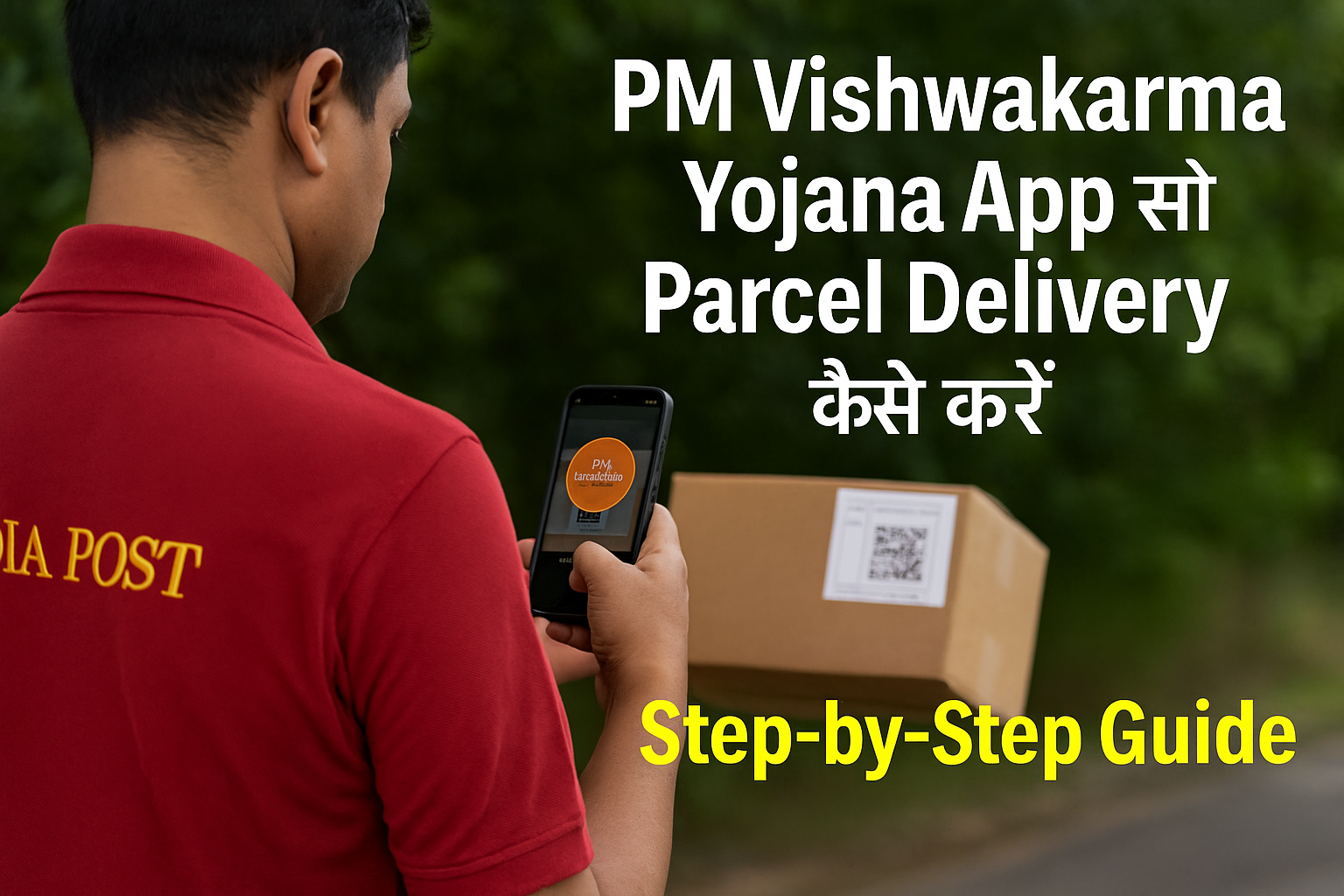 PM Vishwakarma App Parcel Delivery